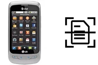 Numériser un document sur un LG Thrive P506