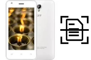 Numériser un document sur un Lyf Flame 2