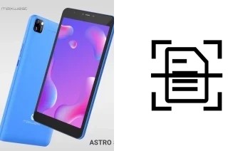 Numériser un document sur un Maxwest Astro 8q