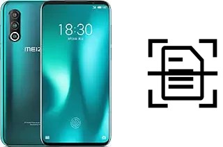 Numériser un document sur un Meizu 16s Pro