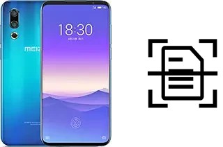 Numériser un document sur un Meizu 16s