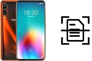 Numériser un document sur un Meizu 16T