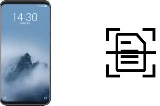 Numériser un document sur un Meizu 16th Plus