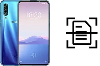 Numériser un document sur un Meizu 16Xs