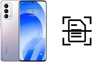 Numériser un document sur un Meizu 18s