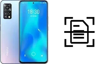 Numériser un document sur un Meizu 18x