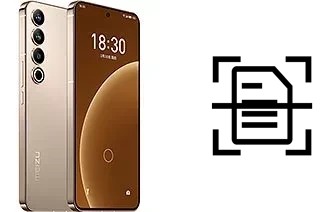 Numériser un document sur un Meizu 20 Pro