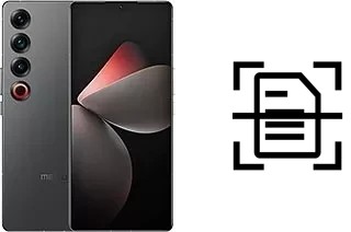 Numériser un document sur un Meizu 21 Pro