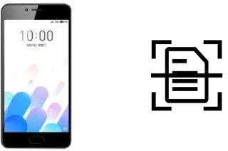 Numériser un document sur un Meizu A5