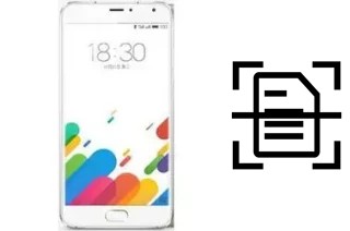 Numériser un document sur un Meizu Blue Charm Metal