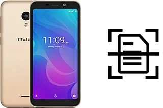 Numériser un document sur un Meizu C9 Pro