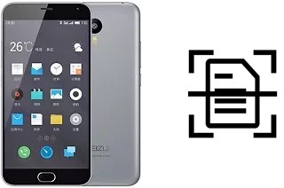 Numériser un document sur un Meizu M2 Note