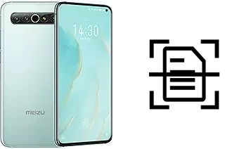 Numériser un document sur un Meizu 17 Pro