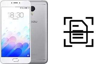 Numériser un document sur un Meizu M3 Note