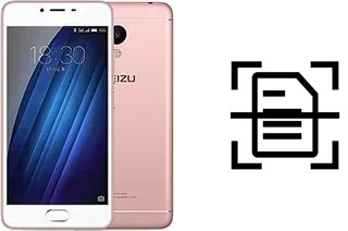 Numériser un document sur un Meizu M3s