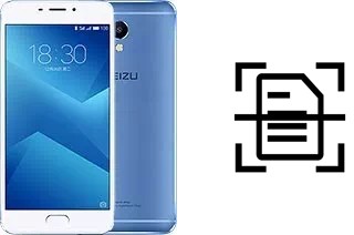 Numériser un document sur un Meizu M5 Note