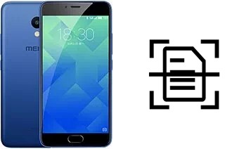 Numériser un document sur un Meizu M5