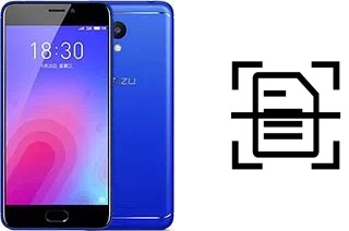 Numériser un document sur un Meizu M6