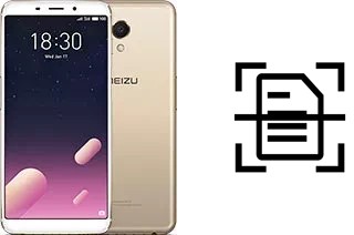 Numériser un document sur un Meizu M6s