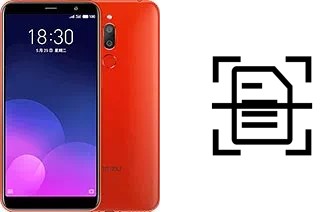 Numériser un document sur un Meizu M6T