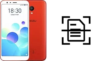 Numériser un document sur un Meizu M8c