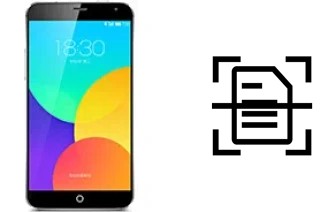 Numériser un document sur un Meizu MX4