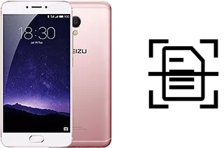 Numériser un document sur un Meizu MX6