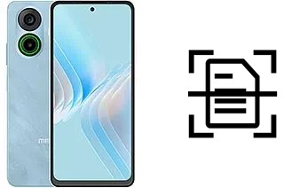 Numériser un document sur un Meizu Note 21 Pro