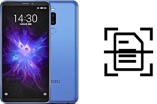 Numériser un document sur un Meizu Note 8