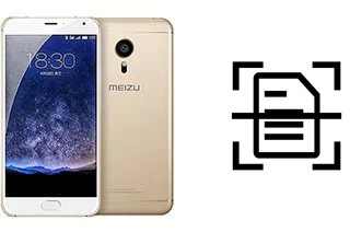 Numériser un document sur un Meizu PRO 5