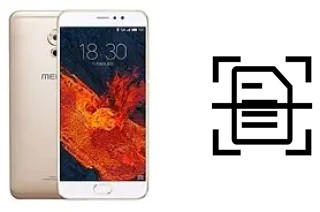 Numériser un document sur un Meizu Pro 6 Plus 64GB