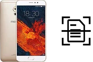 Numériser un document sur un Meizu Pro 6 Plus