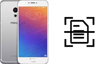 Numériser un document sur un Meizu Pro 6