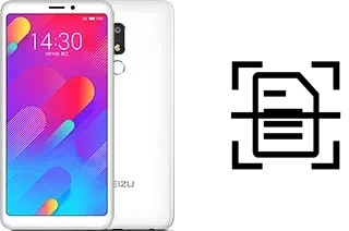 Numériser un document sur un Meizu V8