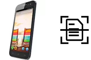 Numériser un document sur un Micromax A114 Canvas 2.2