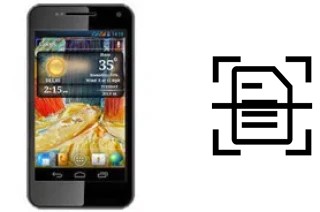 Numériser un document sur un Micromax A90