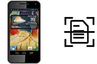 Numériser un document sur un Micromax A90s