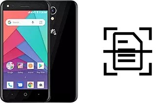 Numériser un document sur un Micromax Bharat Go