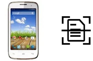 Numériser un document sur un Micromax A65 Bolt