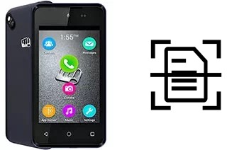 Numériser un document sur un Micromax Bolt D303