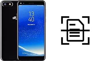 Numériser un document sur un Micromax Canvas 1 2018