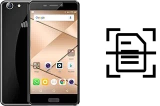 Numériser un document sur un Micromax Canvas 2 Q4310