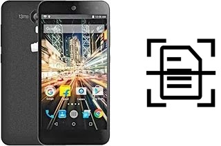 Numériser un document sur un Micromax Canvas Amaze 2 E457