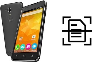 Numériser un document sur un Micromax Canvas Blaze 4G Q400