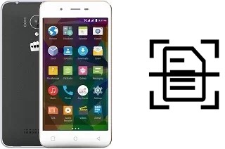 Numériser un document sur un Micromax Canvas Knight 2 E471