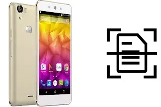 Numériser un document sur un Micromax Canvas Selfie Lens Q345