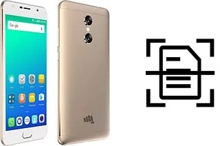 Numériser un document sur un Micromax Evok Dual Note E4815