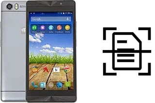 Numériser un document sur un Micromax Canvas Fire 4G Plus Q412