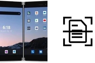 Numériser un document sur un Microsoft Surface Duo