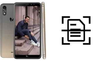 Numériser un document sur un Mobicel Fame